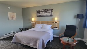 Double Room, 1 Queen Bed | Iron/ironing board, free cribs/infant beds, free WiFi, bed sheets