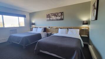 Iron/ironing board, free cots/infant beds, free WiFi, bed sheets