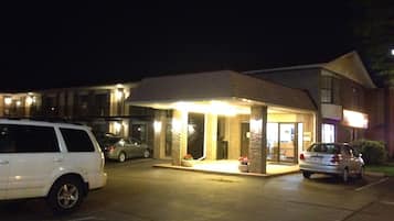 Front of property – evening/night