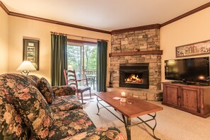 Living room - Le Plateau โ RVMT (Mont-Tremblant)