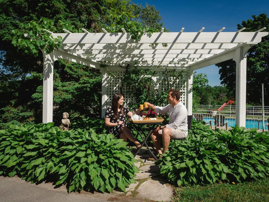 Terrein van de accommodatie