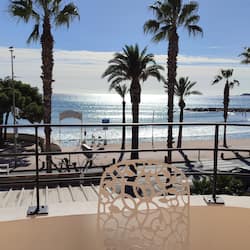 Quadruple Room, Sea View | Balcony view