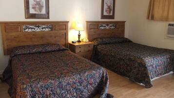 Free WiFi, bed sheets