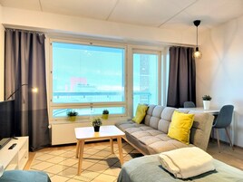 Studio (City Center Area) | Living area | Flat-screen TV