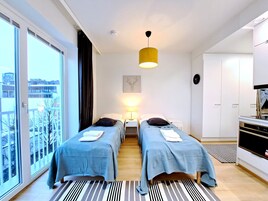 Studio (City Center Area) | Individually decorated, individually furnished, iron/ironing board