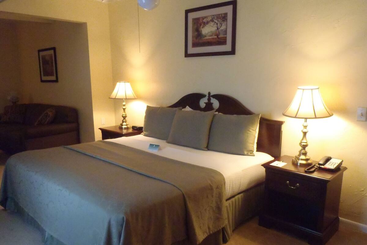 Standard Suite, 1 Katil Raja (King) dengan Katil Sofa, Refrigerator | Peralatan tempat tidur premium, seterika/papan seterika