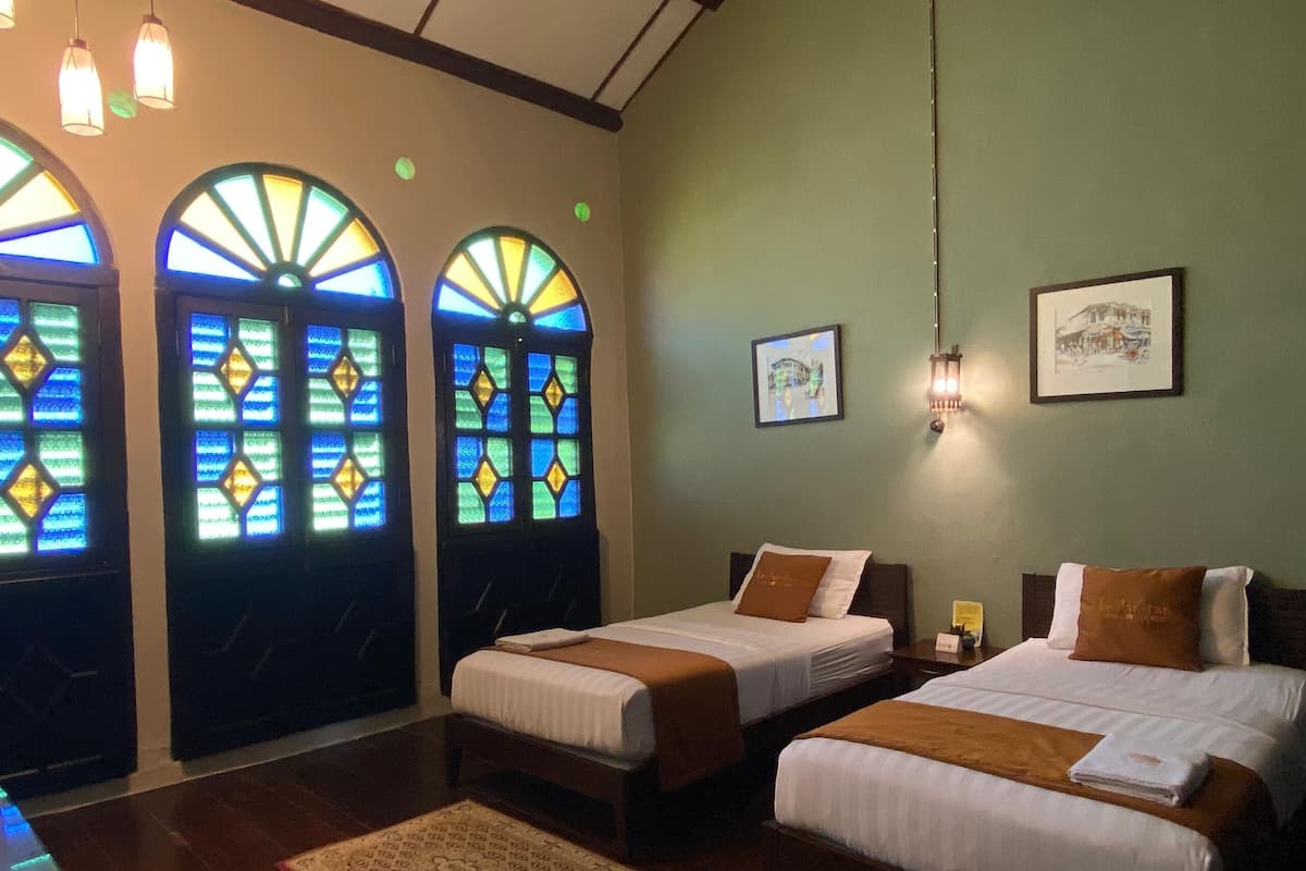 Superior Room, 2 Katil Bujang (Single) | Peralatan tempat tidur premium, gebar bulu kapas, bar mini percuma