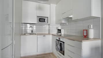 Apartment, 1 Bedroom, Sauna | Private kitchen