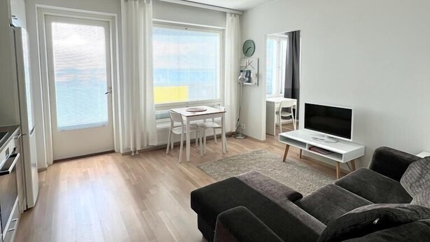 Departamento, 1 habitación | Área de sala de estar