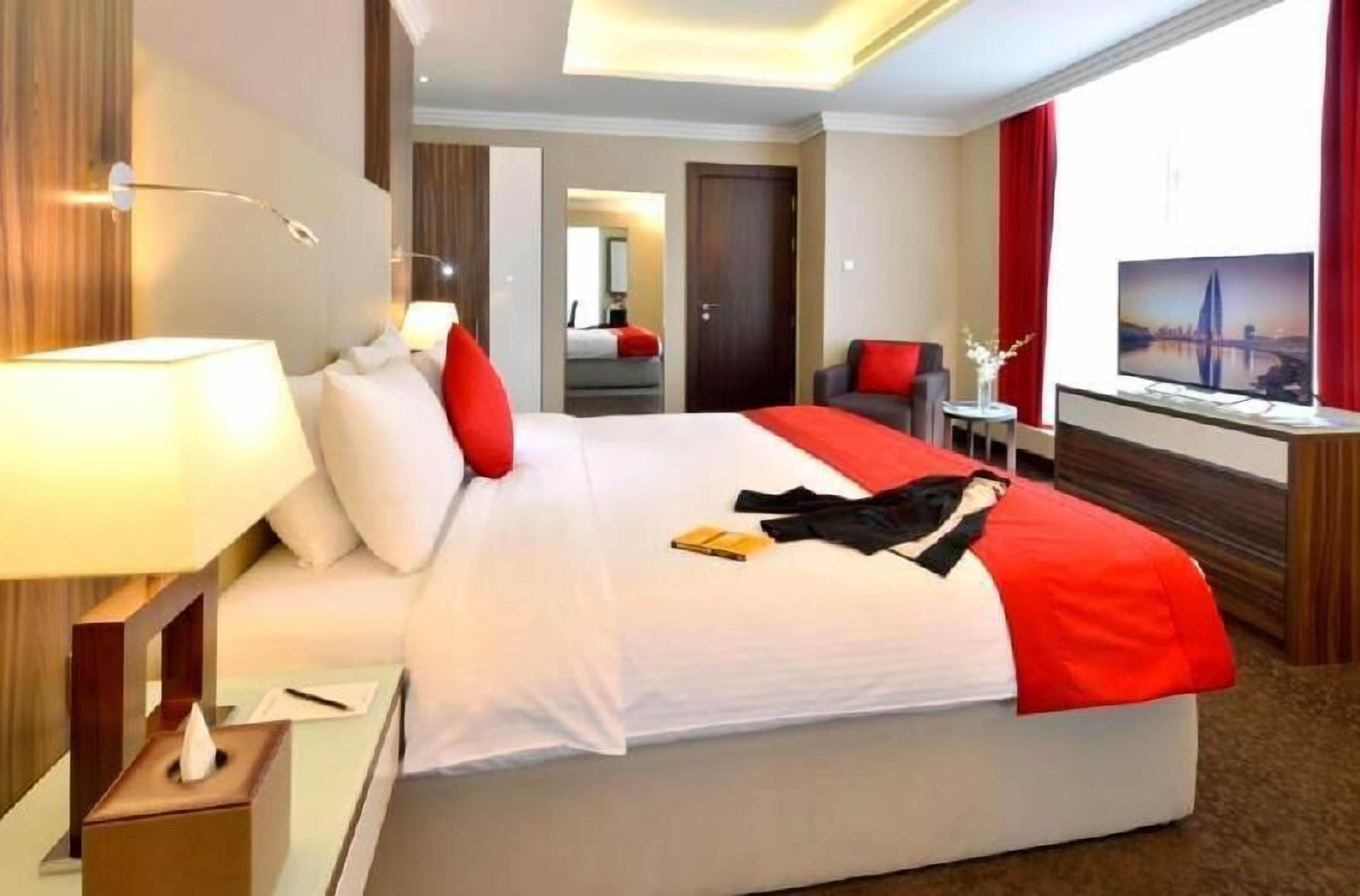 Articles gratuits dans le mini-bar, coffres-forts dans les chambres