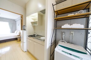 雪櫃、公共區域設有微波爐、電熱水壺
