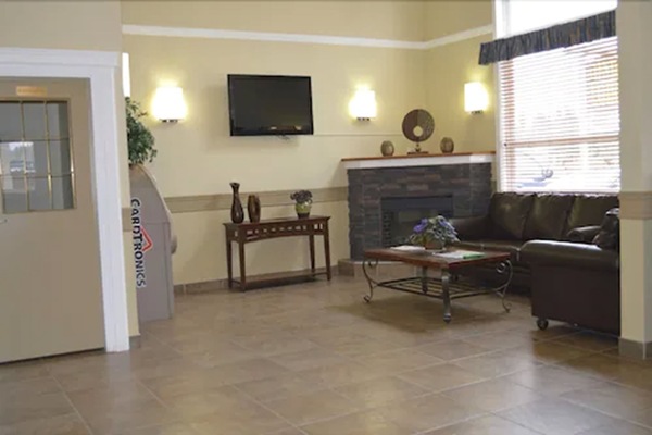 Lobby sitting area