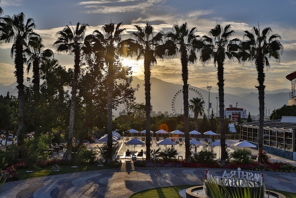 Vista desde la propiedad