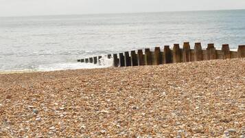 On the beach