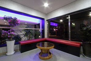 Lobby sitting area