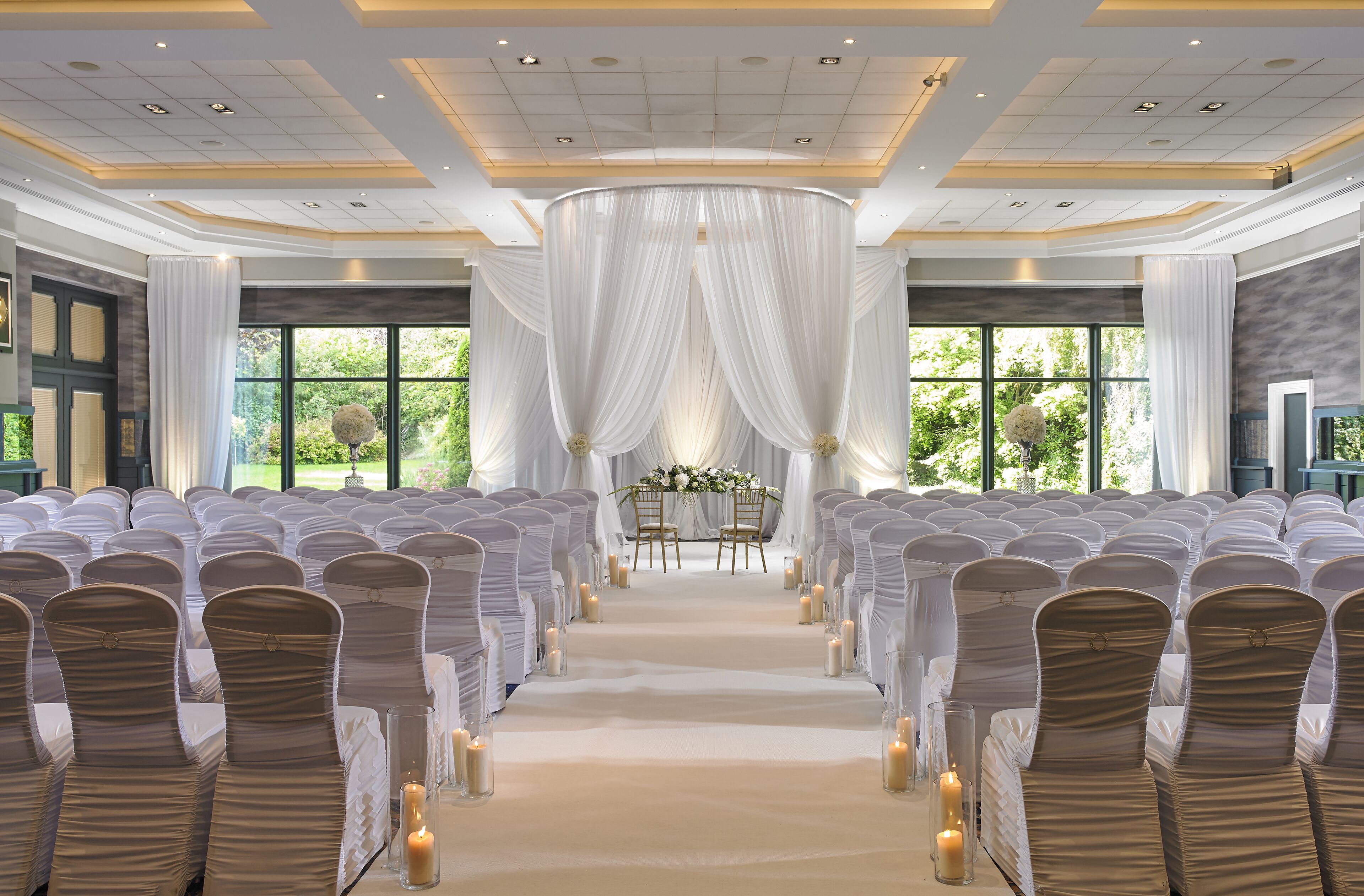 indoor wedding