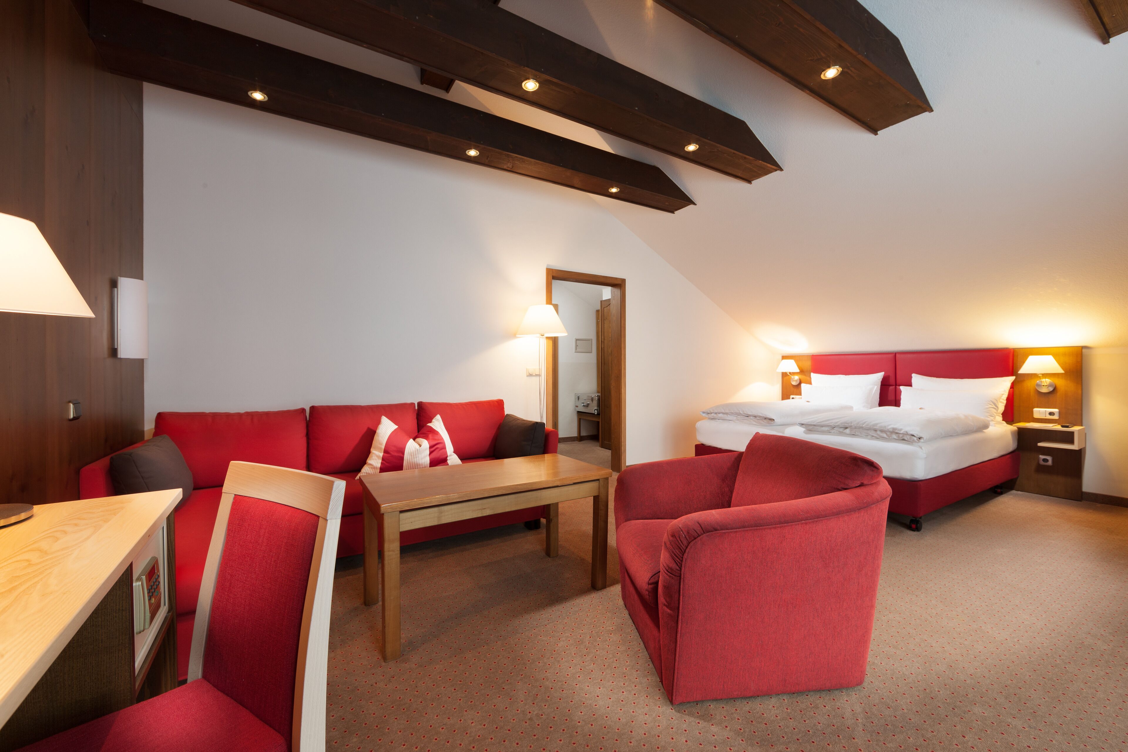 hypo-allergenic bedding, minibar, in-room safe, individually decorated