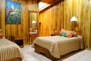 Family Deluxe Cabin, 3 Bedrooms | In-room safe, blackout drapes, iron/ironing board (on request)