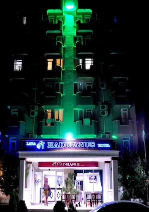 Front of property – evening/night