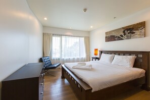 经典公寓, 1 间卧室, 泳池景观, 池畔 | 1 多间卧室、隔音、收费 WiFi