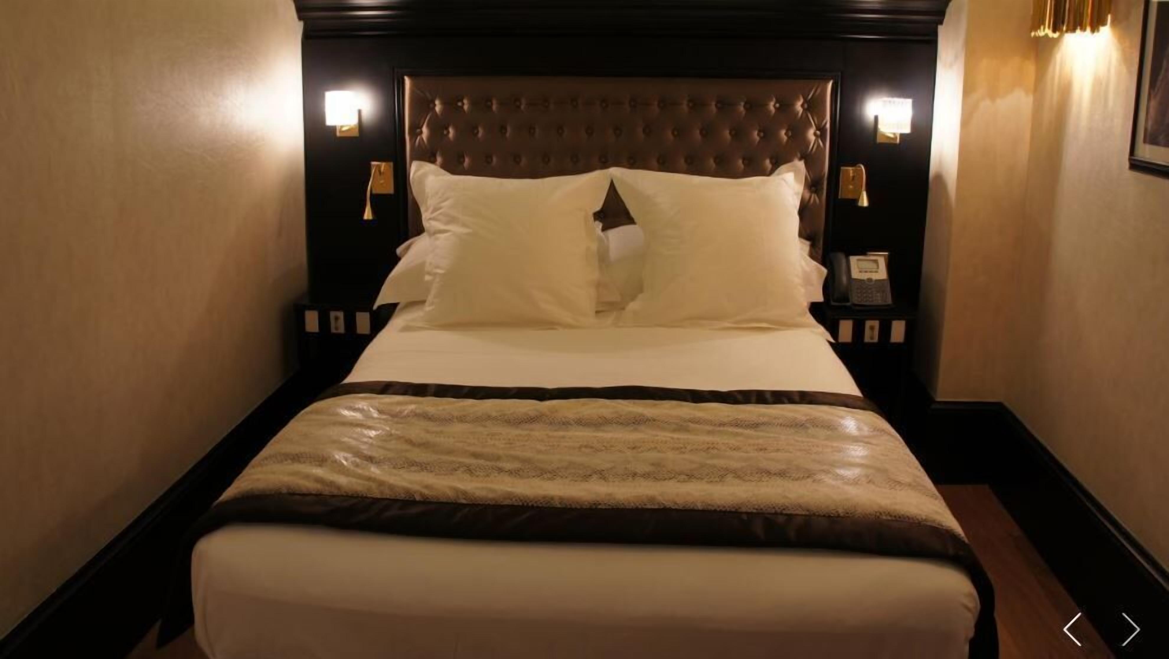 Pillowtop beds, soundproofing, free WiFi, bed sheets