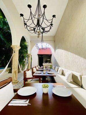 Terrace/patio - The Diplomat Boutique Hotel (Mérida)