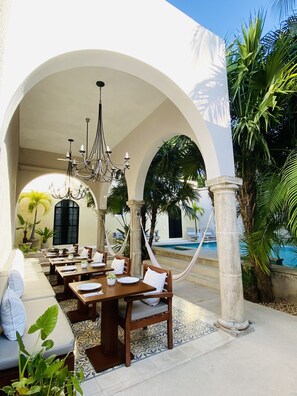 Terraza o patio