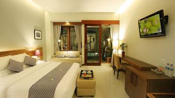 Caja de seguridad en la habitación, escritorio y wifi gratis