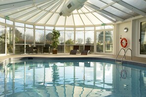 Indoor pool, open 7:00 AM to 9:00 PM, pool loungers - Dale Hill Hotel & Golf Club (Wadhurst)