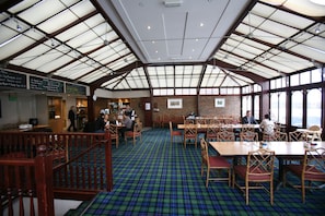 Lobby lounge, pool views, open daily