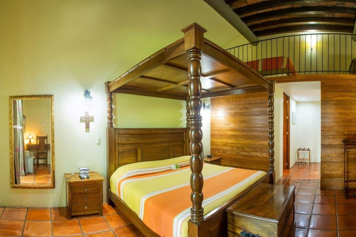 Egyptian cotton sheets, down duvets, in-room safe