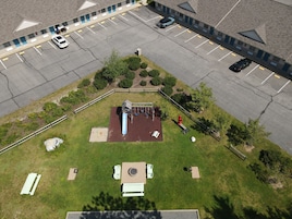 Zona de juegos infantil cubierta