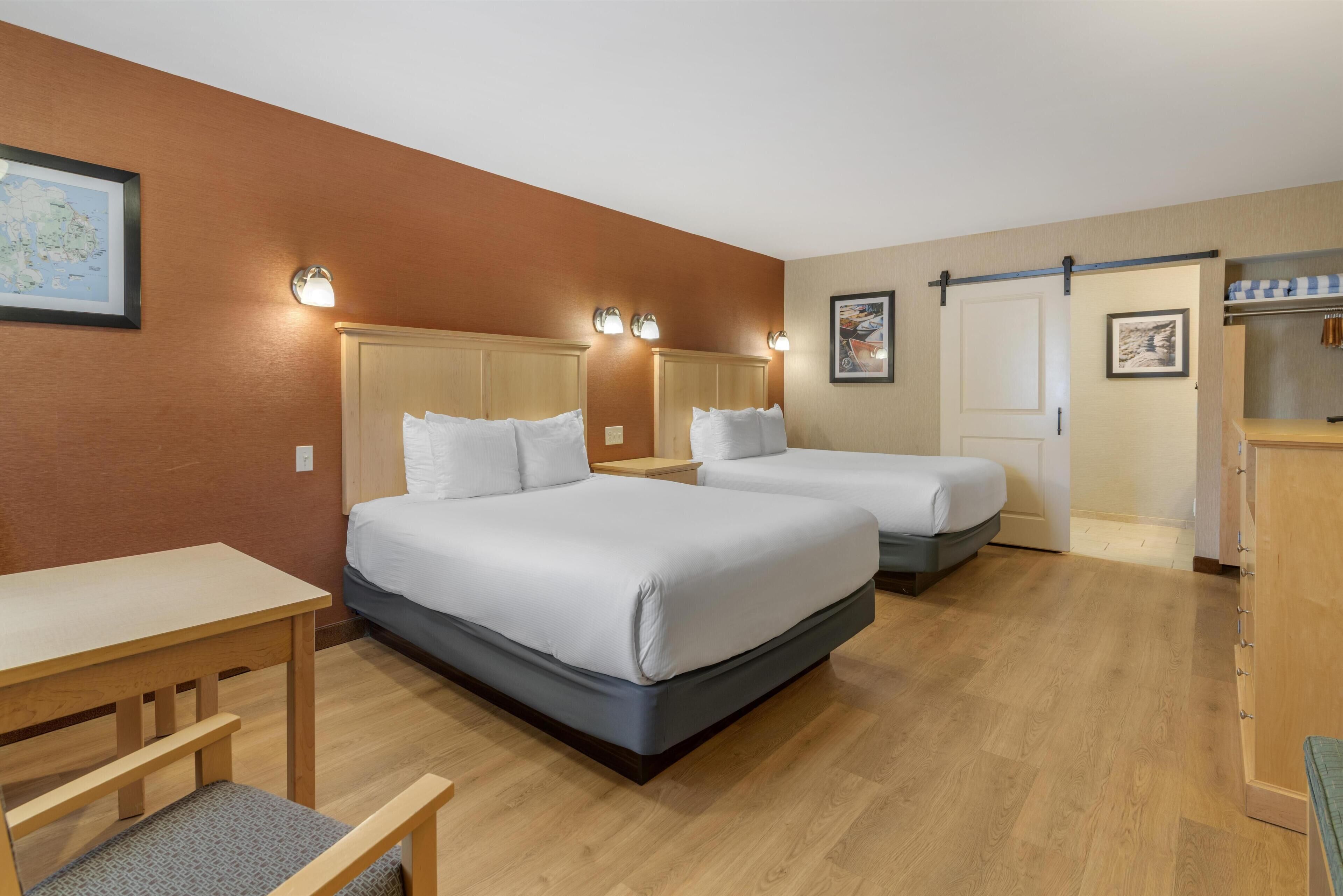 Standard Room, 2 Queen Beds, Non Smoking, Refrigerator & Microwave (Pet Friendly) | Premium bedding, pillowtop beds, in-room safe, desk