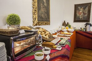 Frokostbuffé er inkludert hver dag