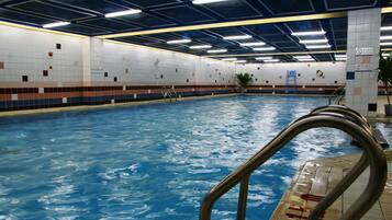 Indoor pool, outdoor pool