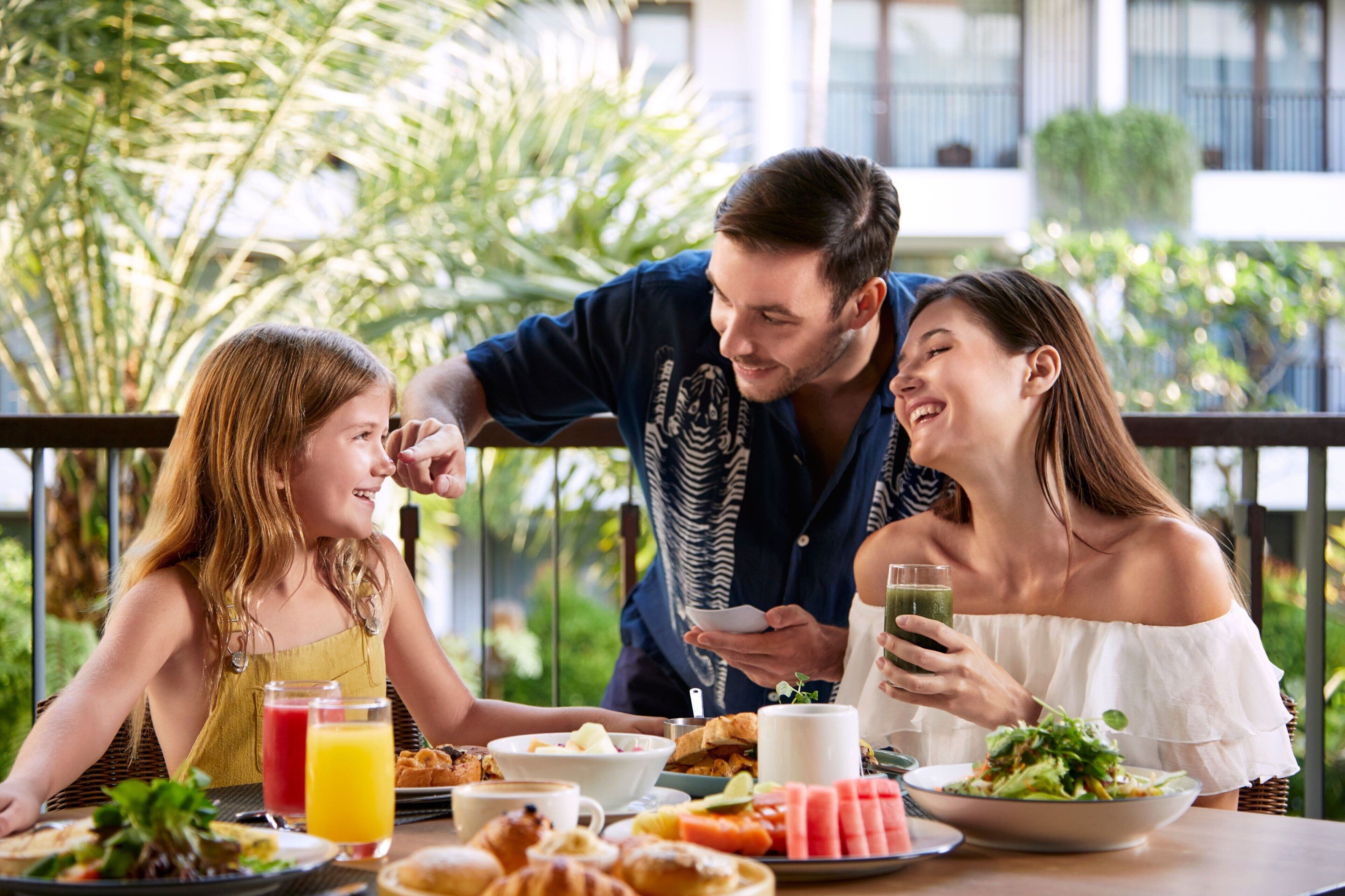 Daily cooked-to-order breakfast (IDR 272250 per person)