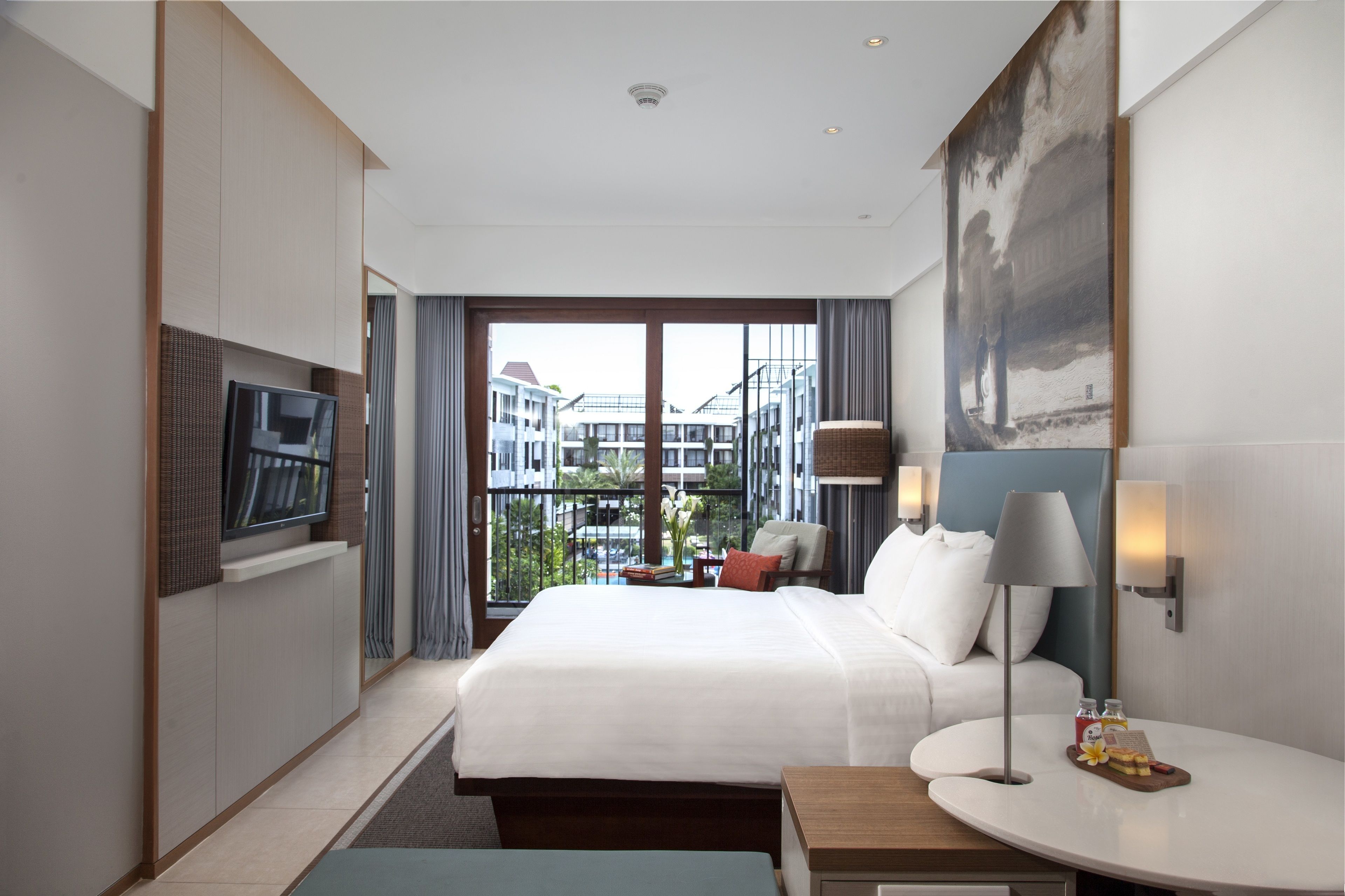 pillow-top beds, in-room safe, desk, blackout curtains