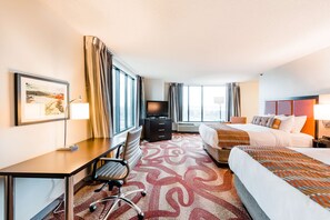 In-room safe, desk, iron/ironing board, free cribs/infant beds