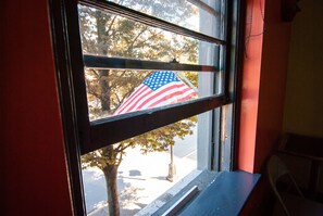 Small Queen Room with Shared Bathroom | View from room - Ocean Island Inn Backpackers Suites - Hostel (Victoria)