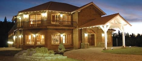 Front of property - evening/night