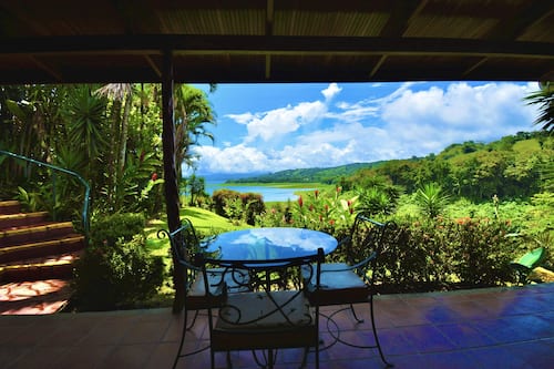 Villa, 2 camere da letto, frigorifero, vista lago (Queen Cottage) | Terrazza/patio