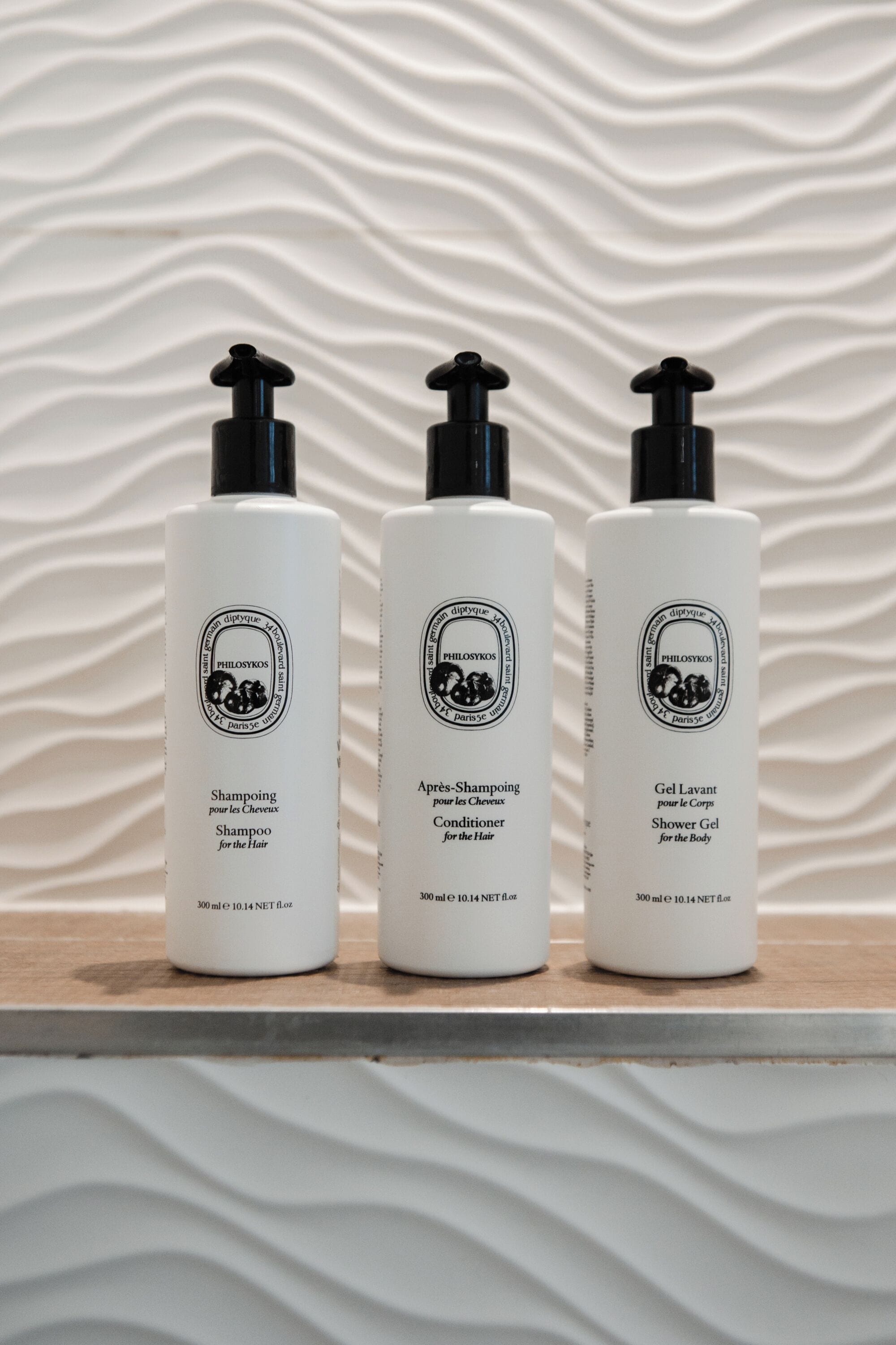 shower, rainfall showerhead, designer toiletries, hair dryer