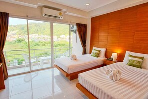 Deluxe Twin Room, Hill View | View from room