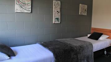 In-room safe, desk, laptop workspace, soundproofing