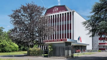 Fassade der Unterkunft