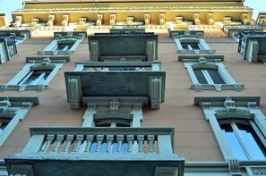 Exterior detail - Orologio Living Apartments (Turin)
