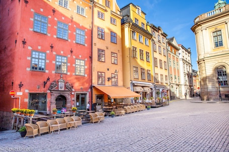 Fachada. ApartDirect Gamla Stan