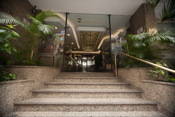 Entrée de l’hébergement 