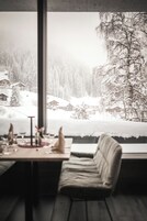 Se sirven desayunos, almuerzos, cenas y cocina internacional 