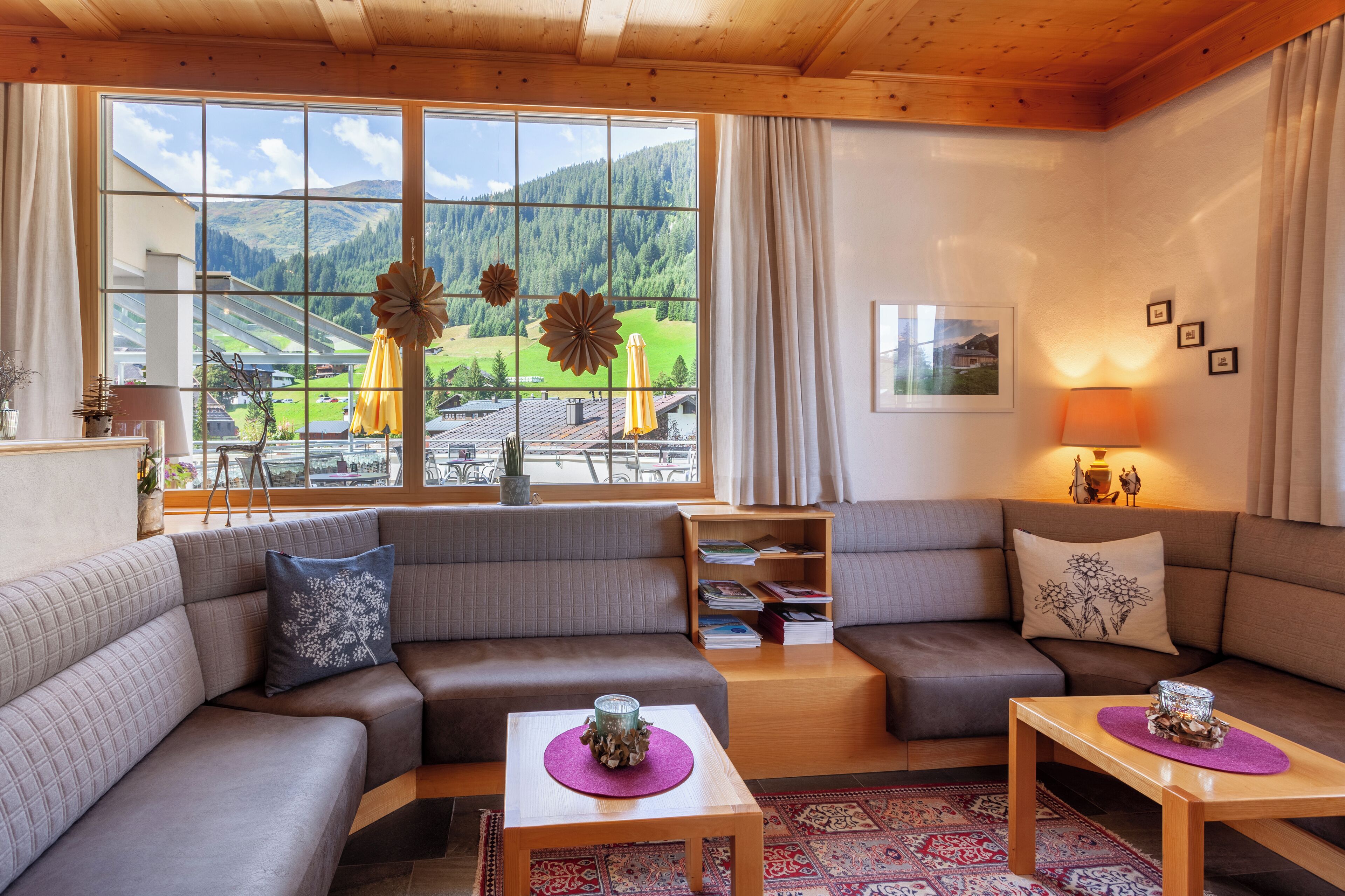 Sitzecke in der Lobby